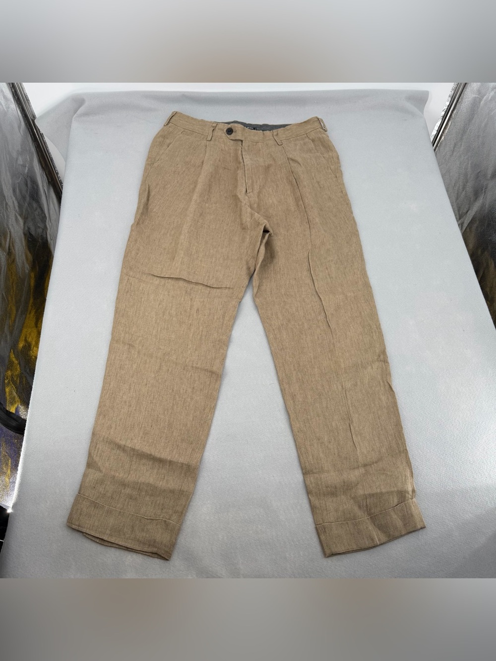 Todd Snyder Brown Linen Trousers 31